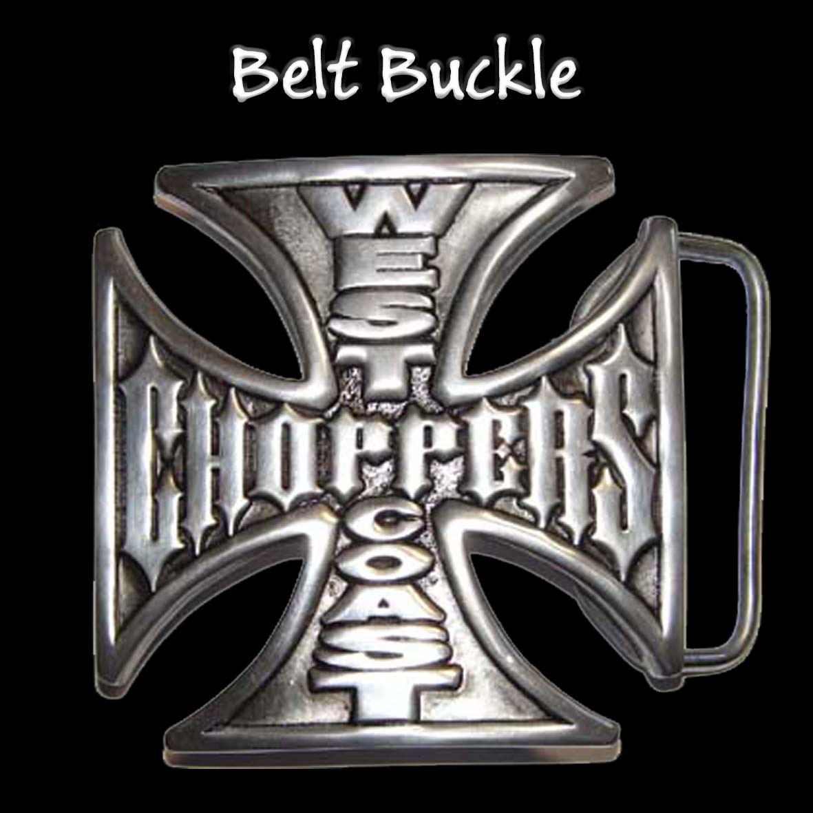 pewter belt buckle